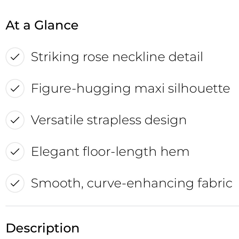 BOOHOO - ROSE DETAIL MAXI DRESS - Picture 6 of 6